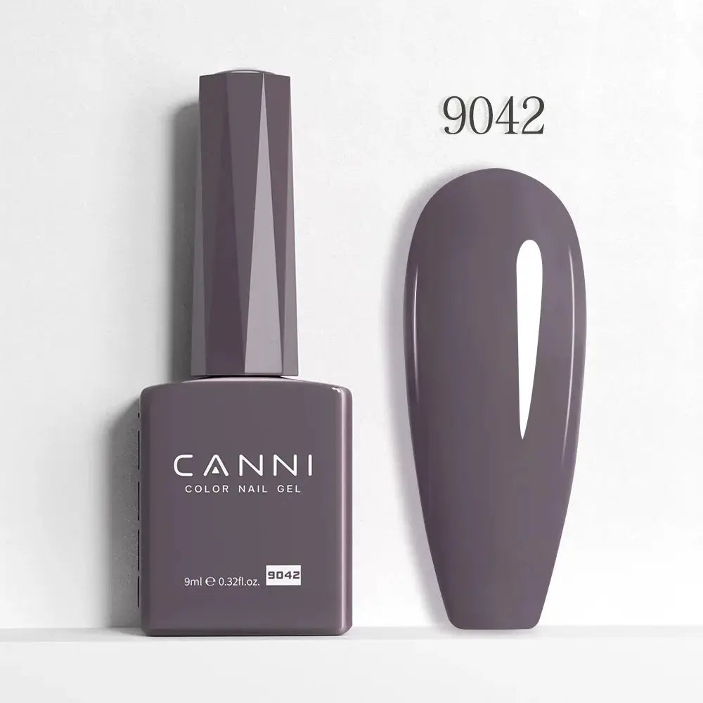 Canni Hema Free Nail Gel Polish Christmas Red Collection Semi Permanent 9ml Long Lasting Shine