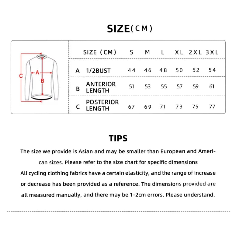 YKYWBIKE men's cycling jacket with long sleeves and thermal fleece lining, Simples Market.