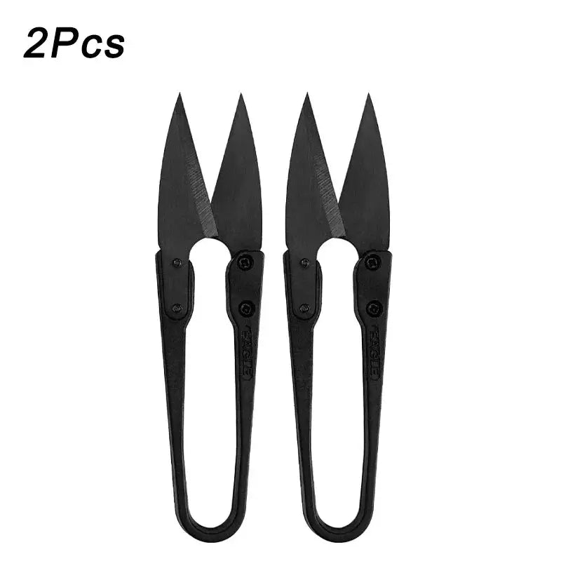 U Shaped Thread Cutter Sewing Scissors Beading Embroidery Trimming Threads Fabric Snips Set Of 1 To 5 Pieces