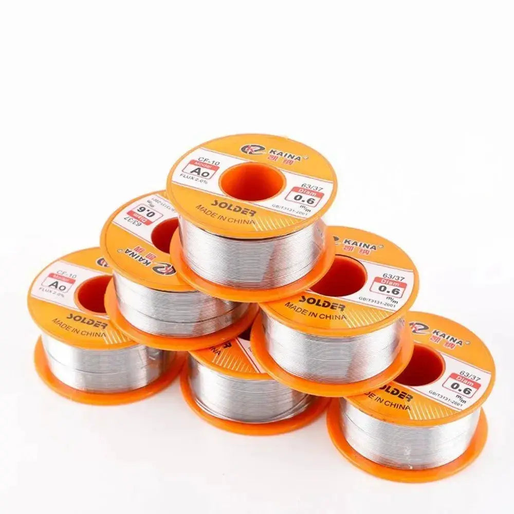 CF10 Rosin Core Solder Wire Tin For Electronics Reel 0.5mm 0.6mm 0.8mm 1.0mm 1.2mm 1.5mm 2.0mm 100 And 50 Grams