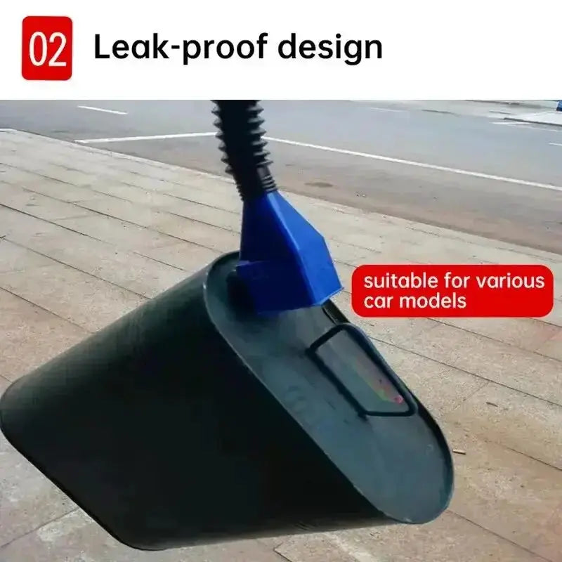 Plastic Car and Motorcycle Oil Change Funnel With Filter for Refueling and Oil Transfer