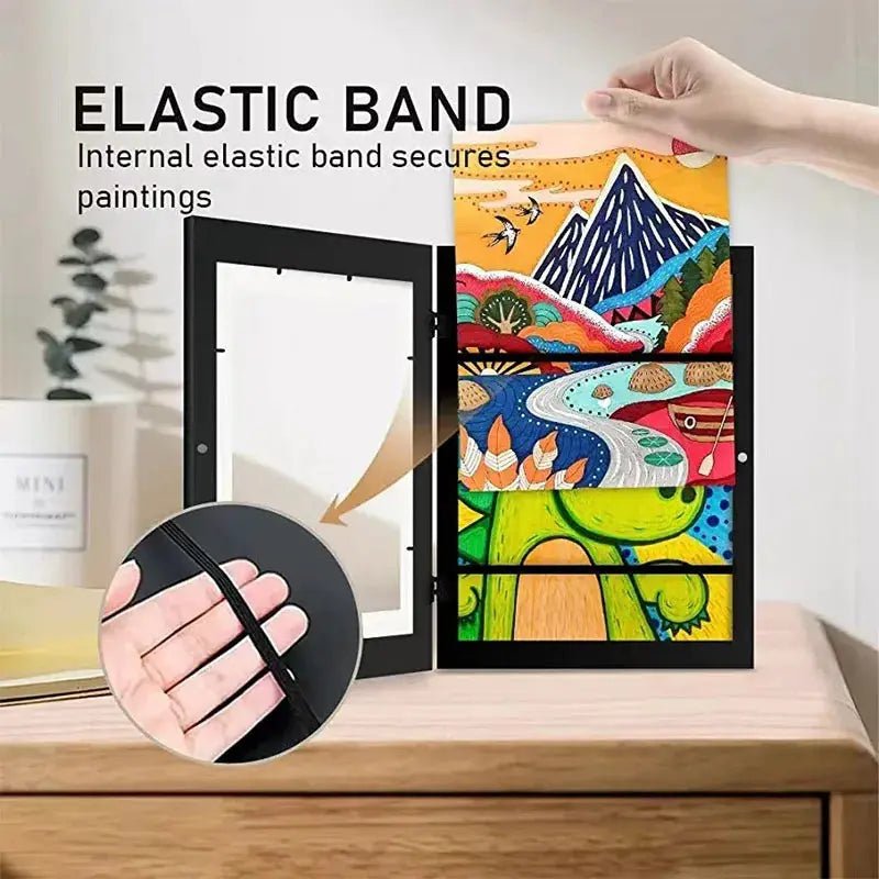 Magnetic Front Open Childrens Art Frames For Posters Photos Drawings Paintings And Home Decor Display - Simples Market