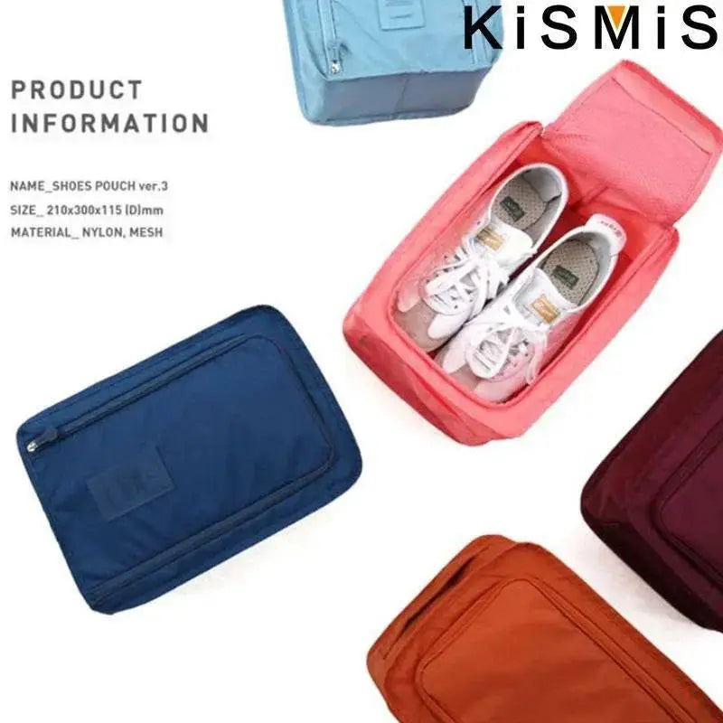 Portable Travel Shoe Organizer Bag Multifunctional Storage Pouch Home Shoe Storage Zip Lock Bag for Easy Sorting - Simples Market