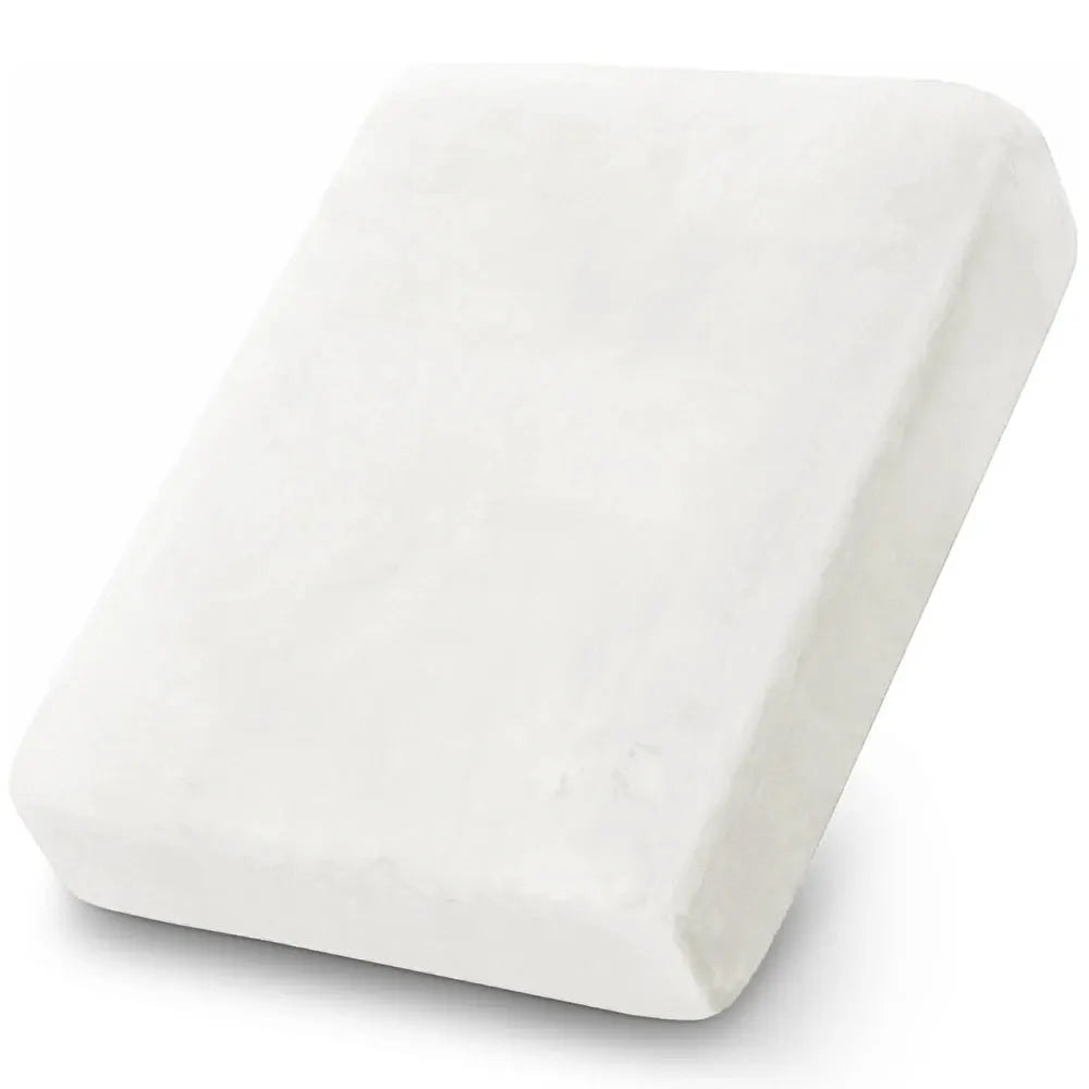 Velvet soft patio sofa cushion, white, stretchy removable seat cushion case for outdoor use