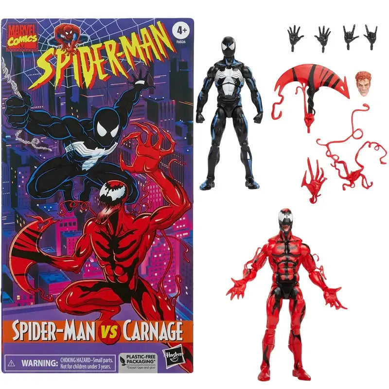 Spider Man 2099 Miguel O'Hara Venom Inspired Action Figure Toy Collectible Hasbro Marvel Figure