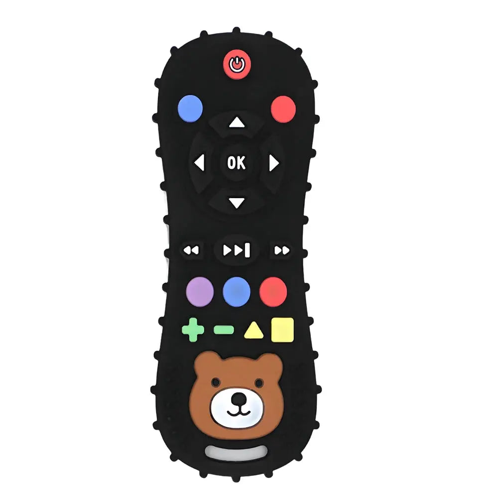Remote Control Style Baby Teether Silicone Teething Toy Pacifier Bracelet 1 To 3 Pieces