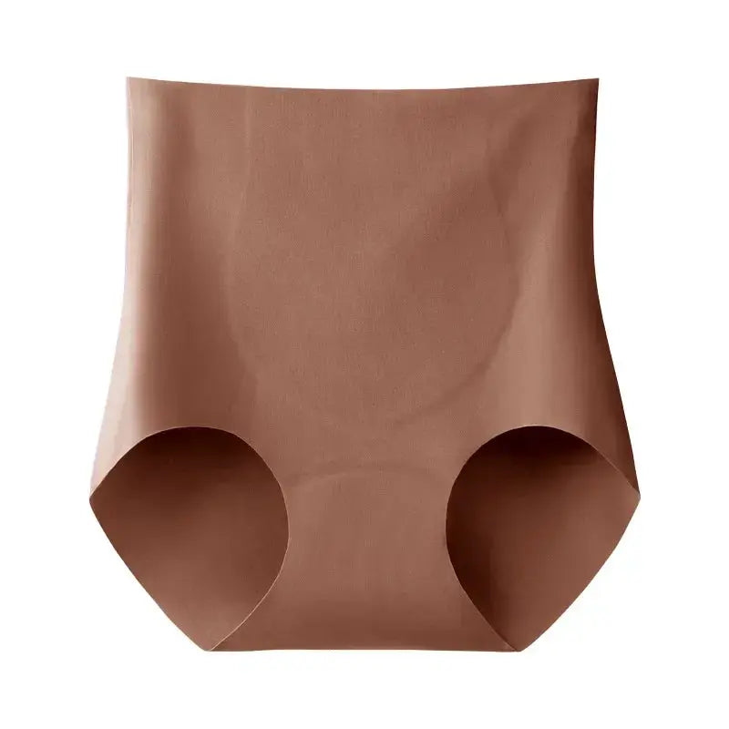 Women high-rise body shaper underwear by Simples Market, nude open-leg briefs