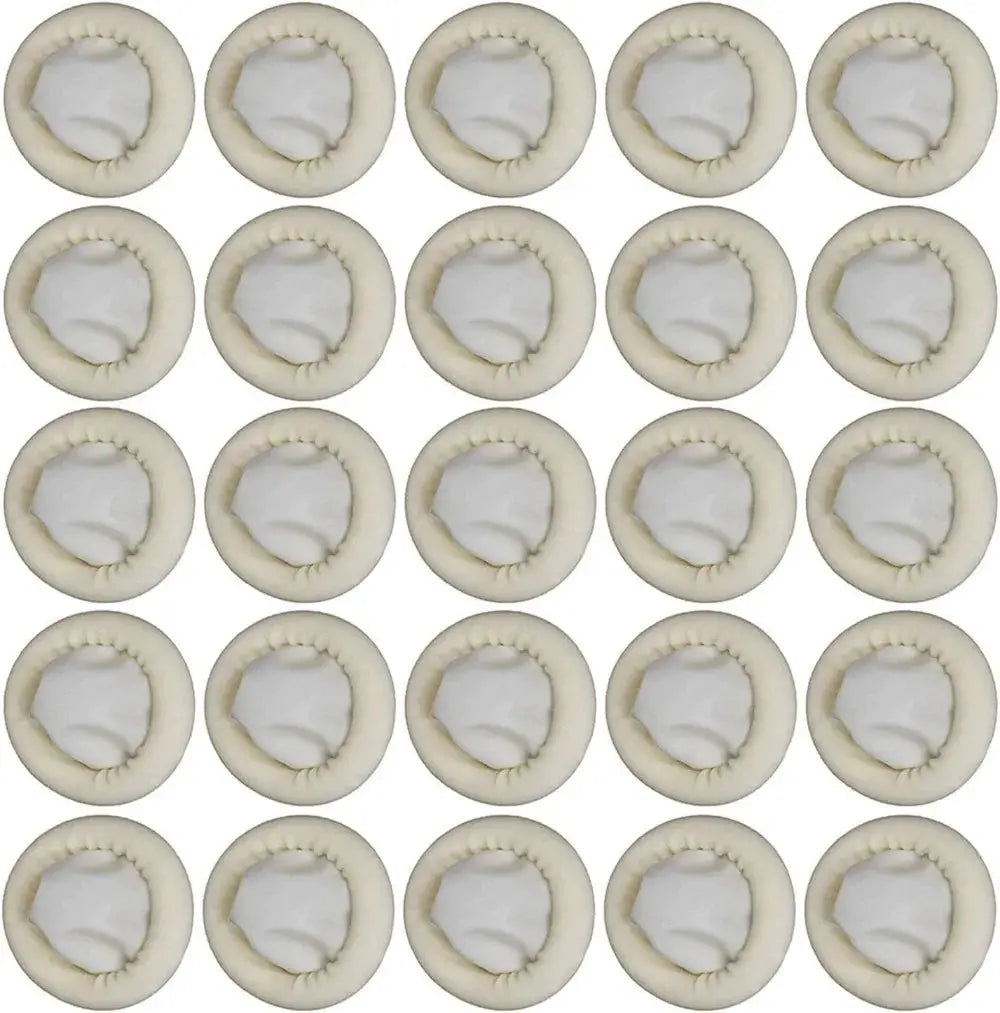 Finger cots 25pcs natural beige latex disposable fingertip protectors Simples Market