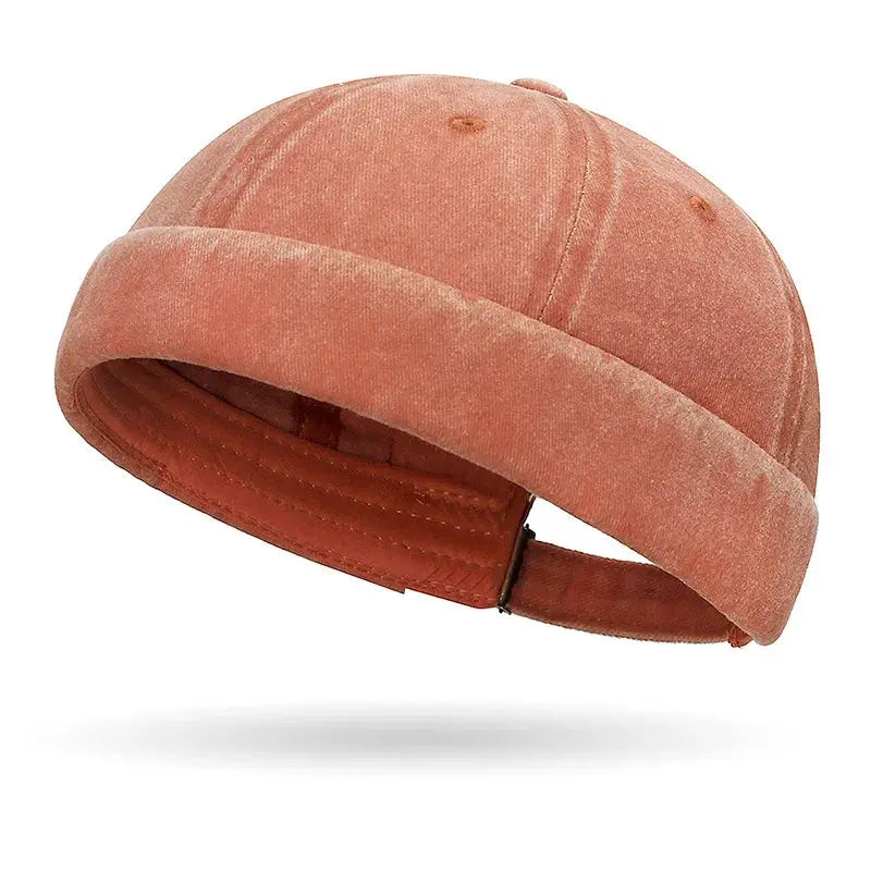 Street Style Soft Top Washed Hip Hop Cap Unisex Versatile Farmers Hat For Urban Everyday Wear