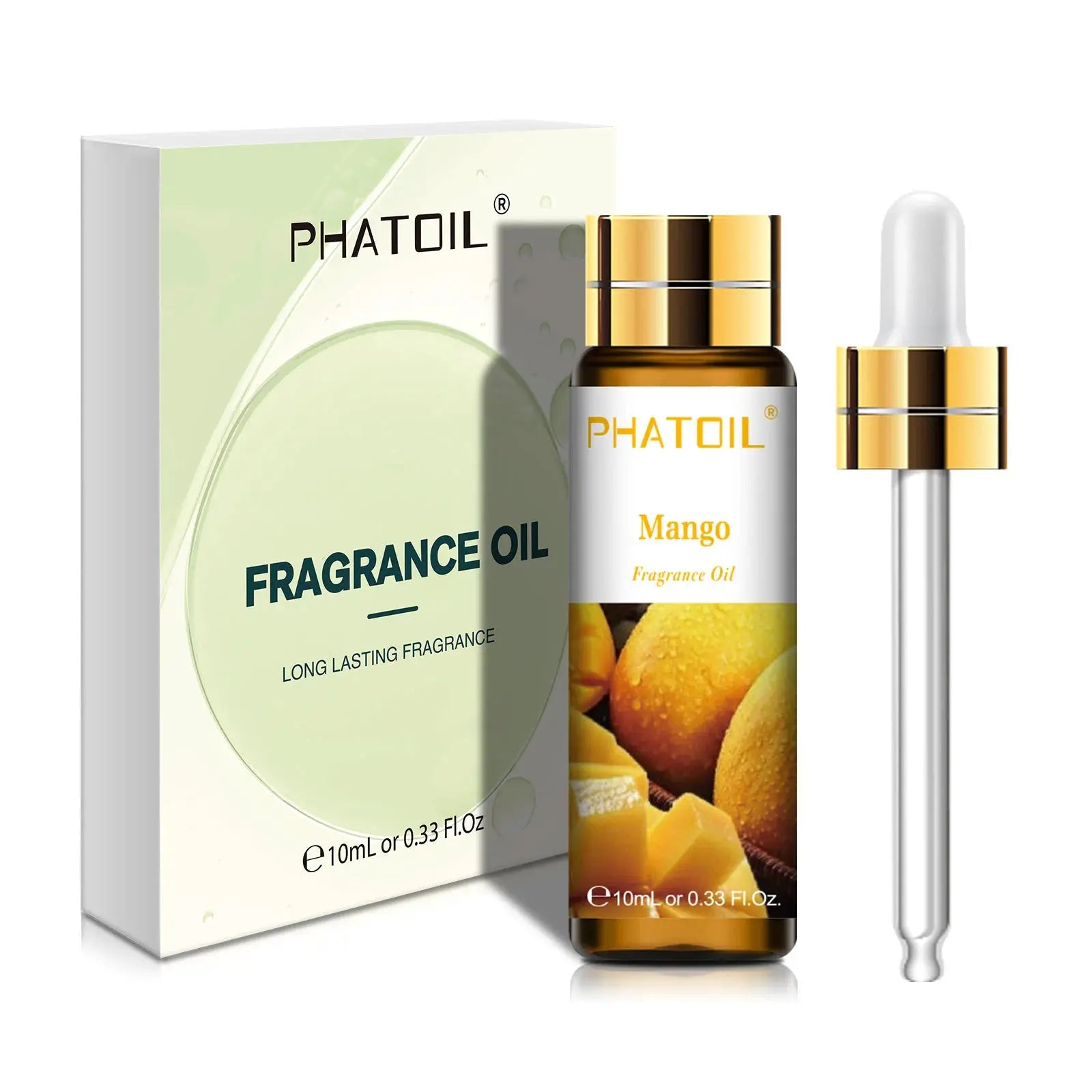 Phatoil Sweet Fruit Fragrance Oils Set 10ml For Aromatherapy And Diy Candles Cherry Apple Strawberry Mango Coconut