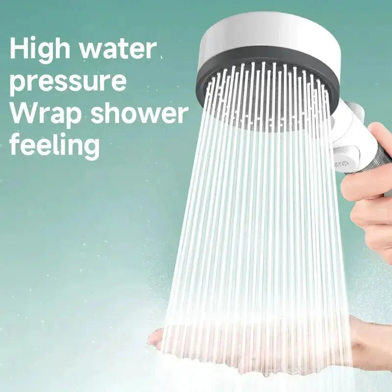 Doco Lab 8 Mode Adjustable High Pressure Shower Head With Water Filter