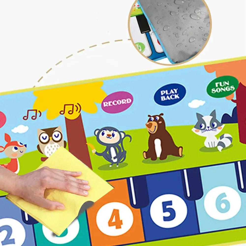 Piano Mat For Kids 80 By 30 Cm Floor Keyboard Dance Mat Play Musical Carpet For Toddlers Girls And Boys Gift