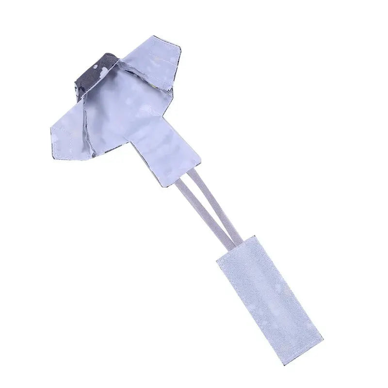 Parrot diaper with bowtie; light blue washable flight suit for small to large pet birds, Simples Market