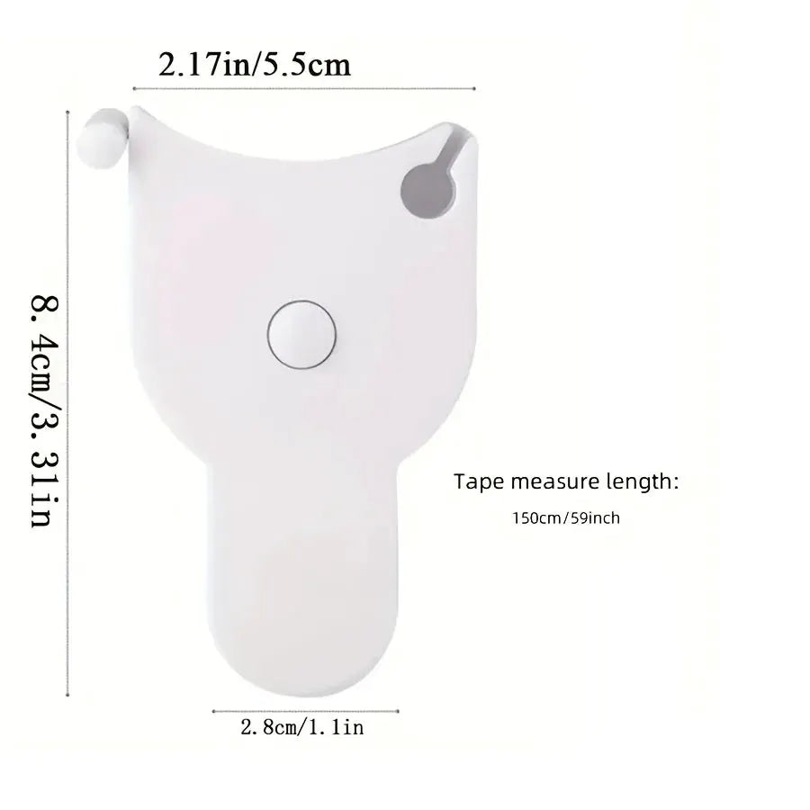 Automatic Telescopic Body Measuring Tape With Centimeter Scale For Sewing Tailoring And Fitness
