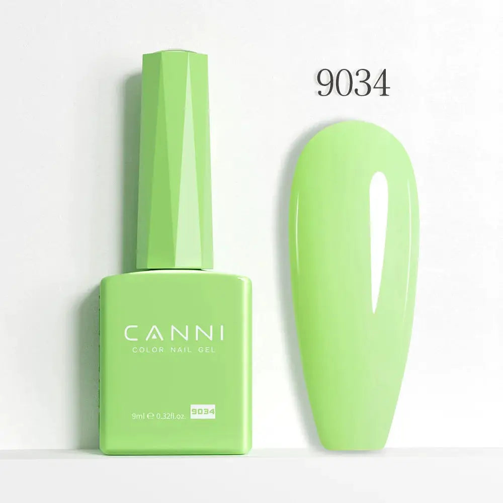 Canni Hema Free Nail Gel Polish Christmas Red Collection Semi Permanent 9ml Long Lasting Shine