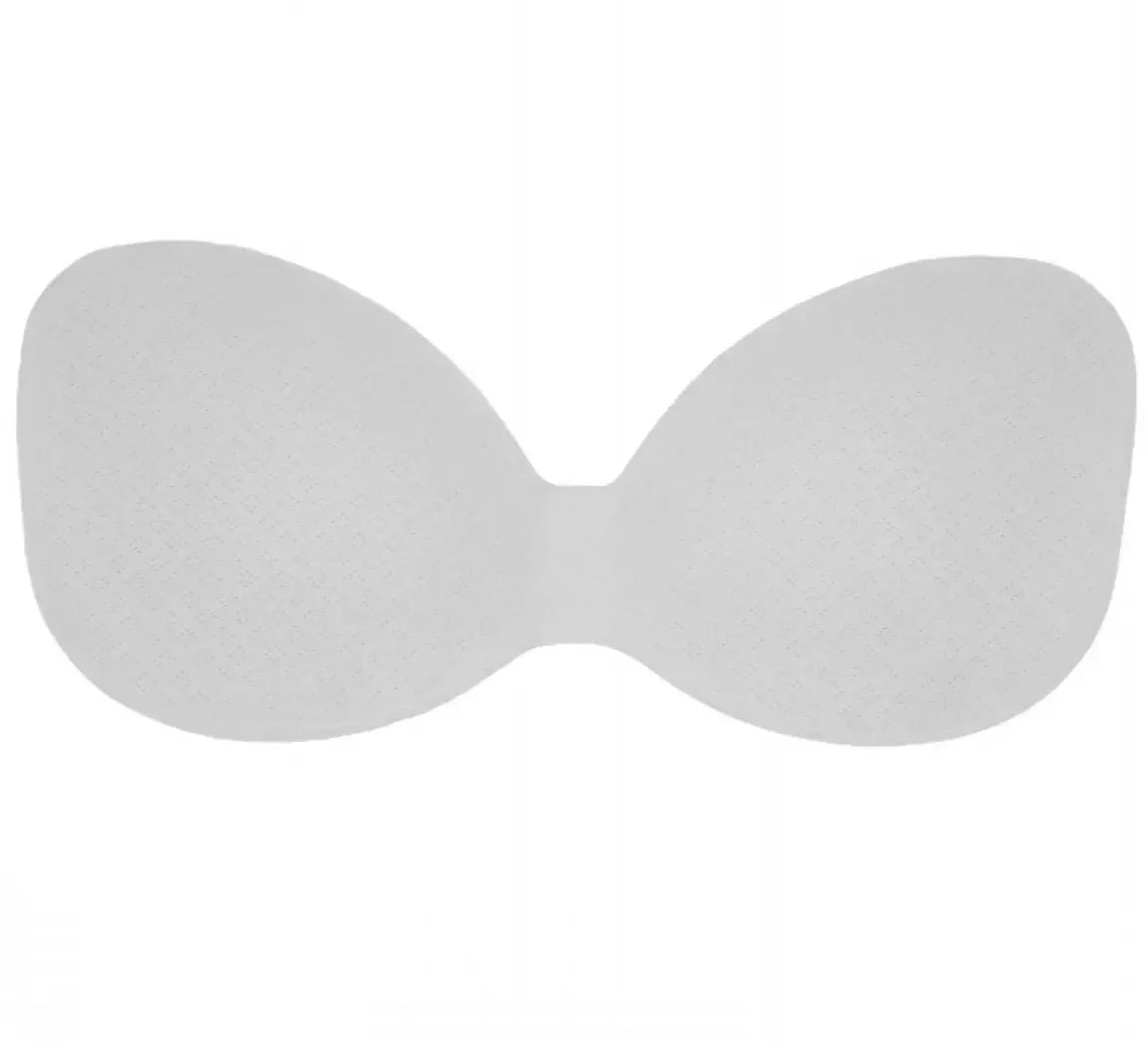 Simples Market white foam bra pads, bikini chest padding inserts (1 pair)