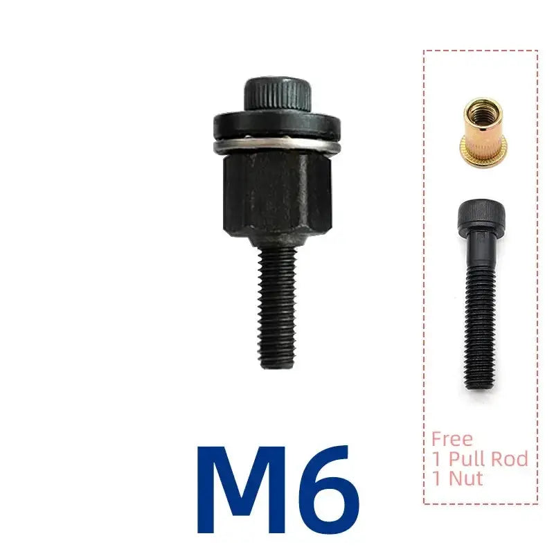Rivet Nut Gun Drill Adapter Tool Cordless Riveting Kit For M3 M4 M5 M6 M8 M10 M12 Nuts And License Plates