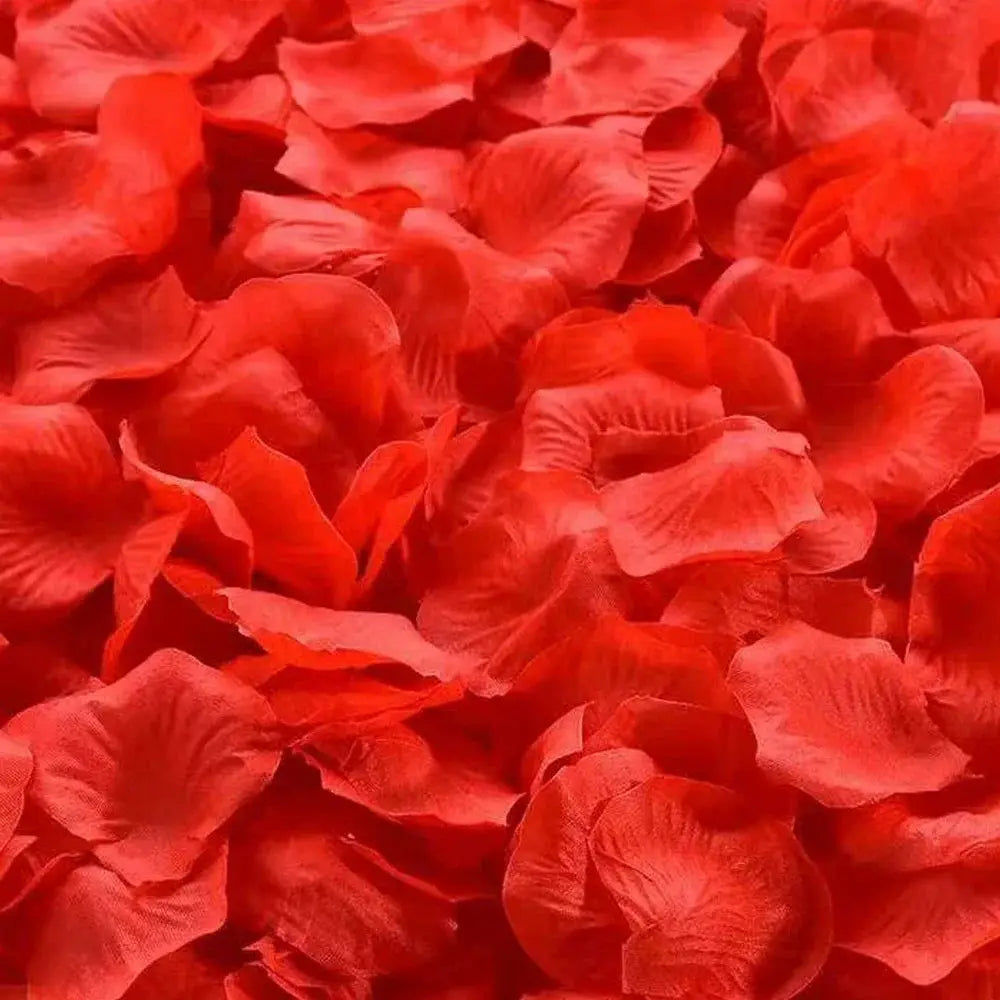 Colorful Artificial Rose Petals 100 To 10000 Pieces Red White Gold Nonwoven Silk Like Fabric Wedding Party Valentine Decor