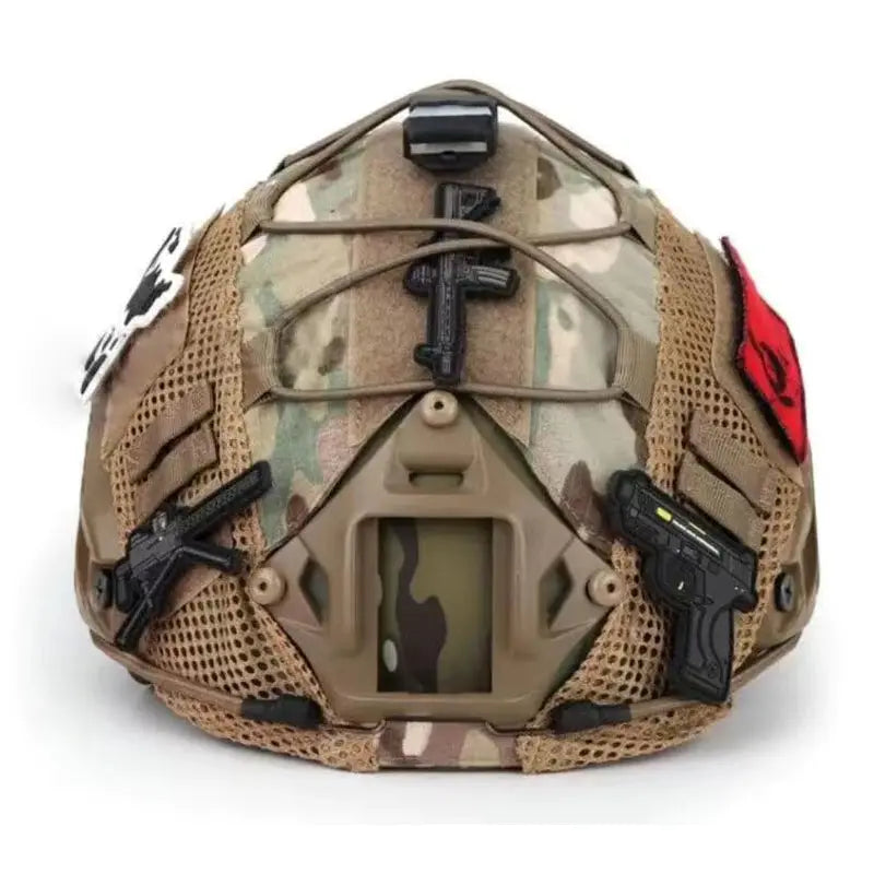 1000D Nylon Combat Helmet Cover for FAST MH PJ BJ Helmets with Elastic Cord Airsoft Headgear