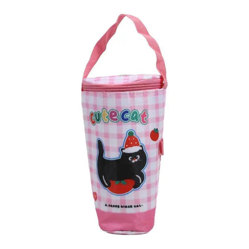 SipSaver Portable Milk Tea Tote Bag Insulated Keeps Drinks Hot On The Go With Durable Oxford Cloth