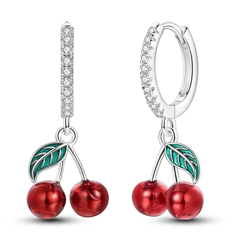 925 Sterling Silver Hoop Earrings Hypoallergenic Zirconia Hoops For Women Girls High Quality Fashion Jewelry