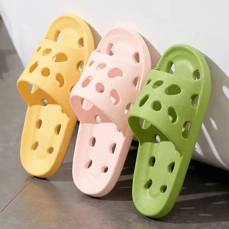 Unisex EVA Slippers Anti Slip Sandals For Men Women Indoor Bathroom Beach Flip Flops Summer Comfort