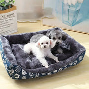 Winter Cozy Dog And Cat Sofa Bed Mat Plush Pet Bed For Small Medium And Large Dogs And Cats