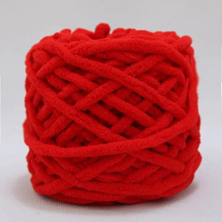 100g Chenille Knitting Yarn Ice Strip Line Cotton For Hand Knitting Scarf Thick Wool Wholesale