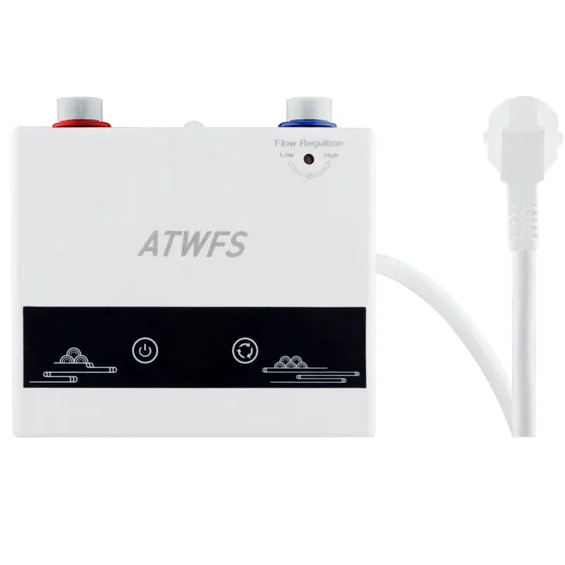 ATWFS Instant Water Heater 220V 4600W Portable Electric Heater CE Certified For Bathroom Kitchen And Home Heating