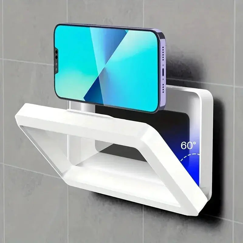 AquaGuard Fixed Universal Waterproof Shower Phone Case With Anti Fog And Touchscreen Compatibility