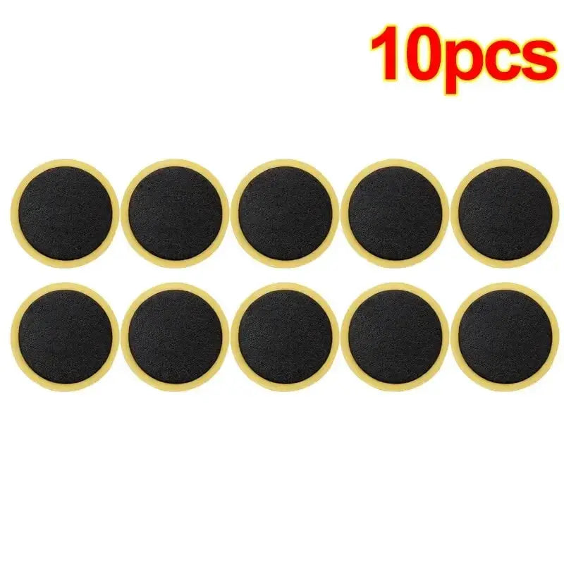 Glue Free Tire Patch Kit For Bicycle Puncture Repair 30 20 10 Pack Quick Drying Tire Patches