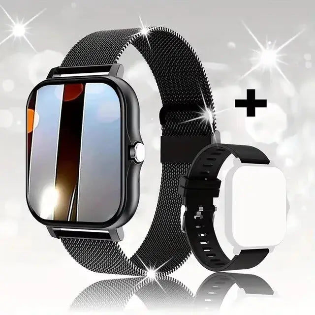 PulseTech 1.83 Inch Waterproof Smartwatch With Sleep Monitoring Pedometer Calls Alerts For IPhone And Android