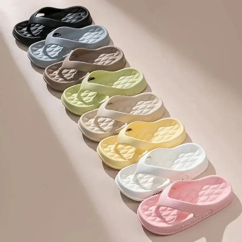 Brand Women's Platform Non Slip Slippers for Indoor Outdoor Comfort and Secure Stable Grip