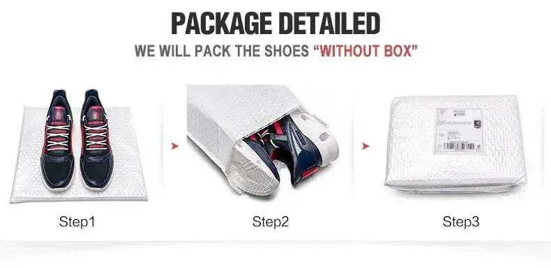 IRUNSVAN nylon carbon plate marathon running shoes in navy with pink laces, packaged in a white bubble mailer