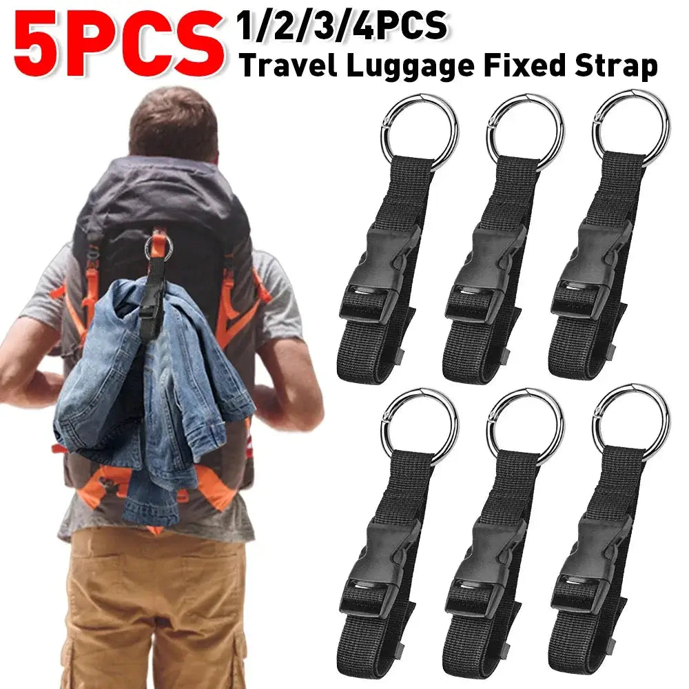 JetSet Travel Luggage Fixed Strap External Strap Quick Release Buckle With Shoulder Strap