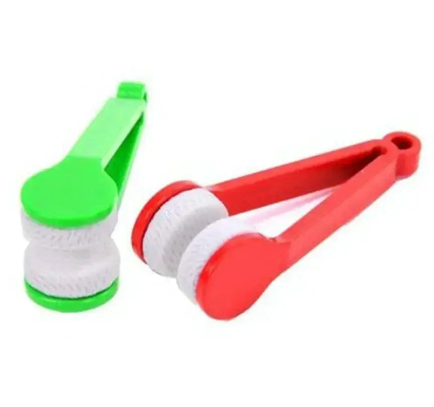 Portable Multifunctional Glasses Cleaning Brushes Microfiber For Eyeglasses Sunglasses Spectacles