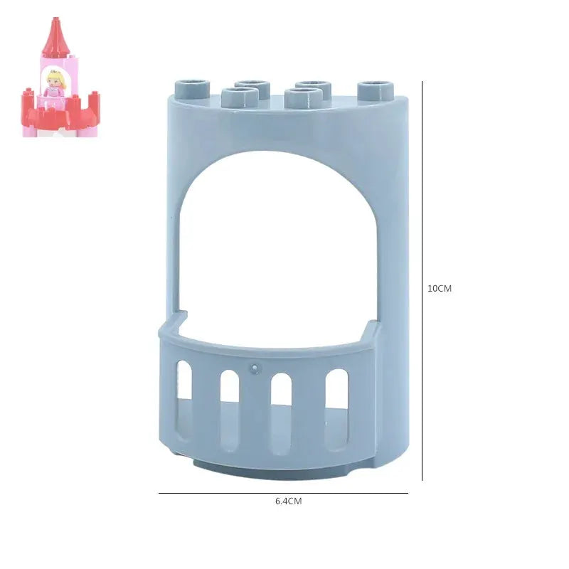 Big Building Blocks Princess Castle Set Compatible Large Bricks For Girls And Boys Kids Toys Gifts