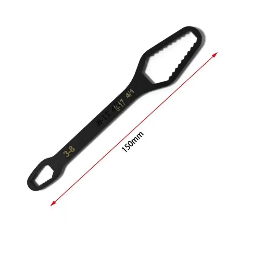 Universal Adjustable Torx Wrench 3 To 17mm Double Headed Self Tightening Spanner For Nuts And Bolts Factory Tools