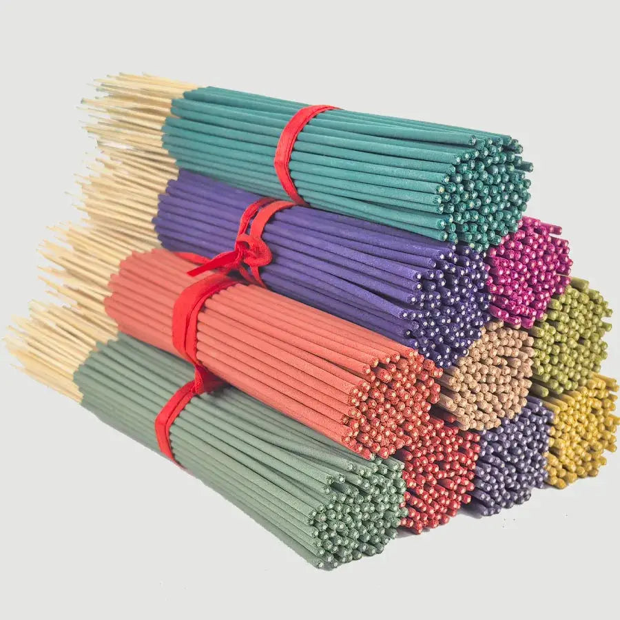 7 Sets Of 20 Incense Sticks Featuring Rose Lavender Sandalwood Jasmine Mint Cherry Blossom Herbal Dragon Bloodwood