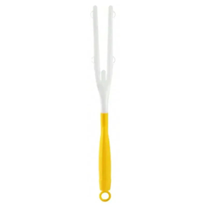 Disposable duster refill by Simples Market, compatible with Swiffer Duster, yellow handle