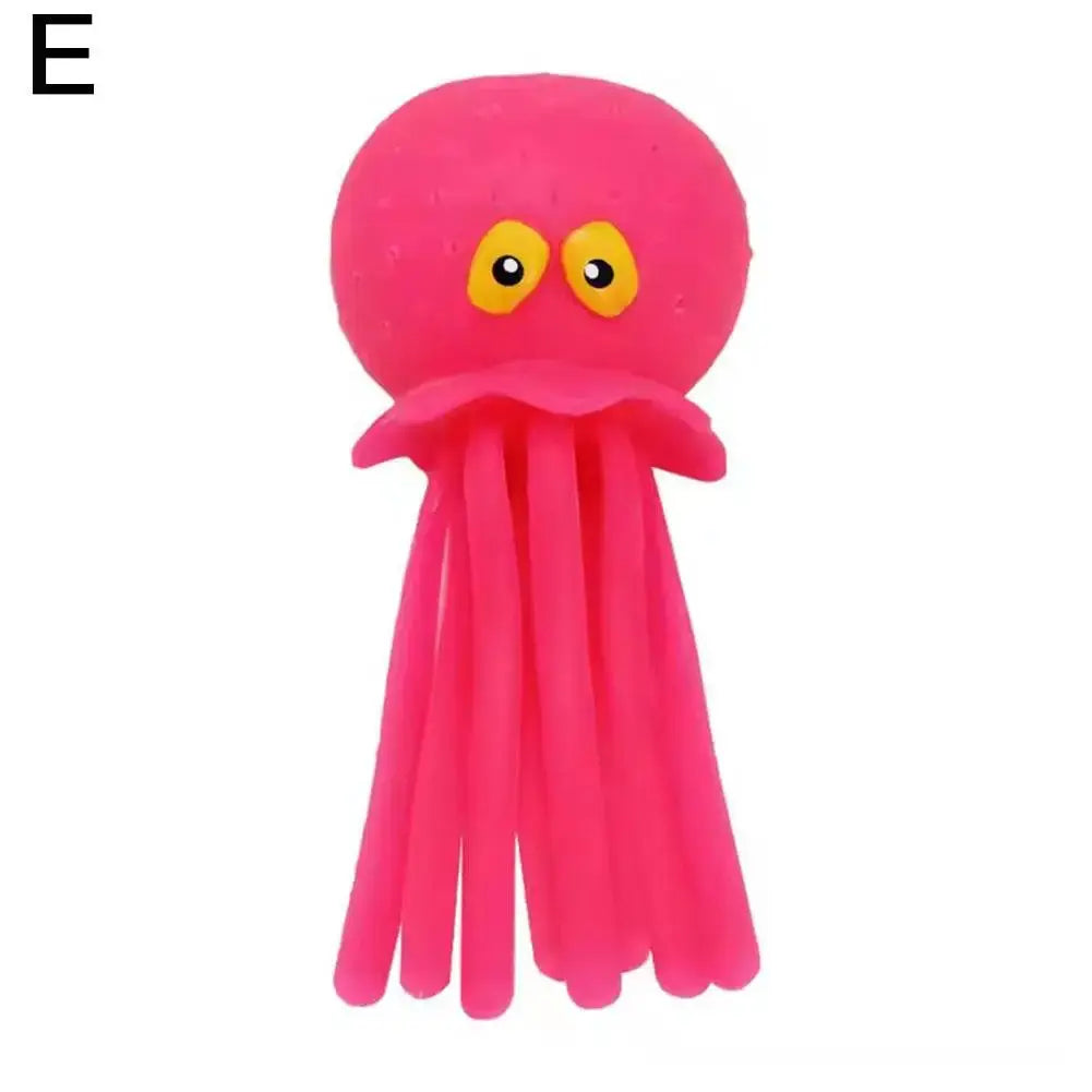 Baby Bath Toys Sponge Water Absorbing Octopus Squeezing Stress Relief Toy For Children Summer Water Play