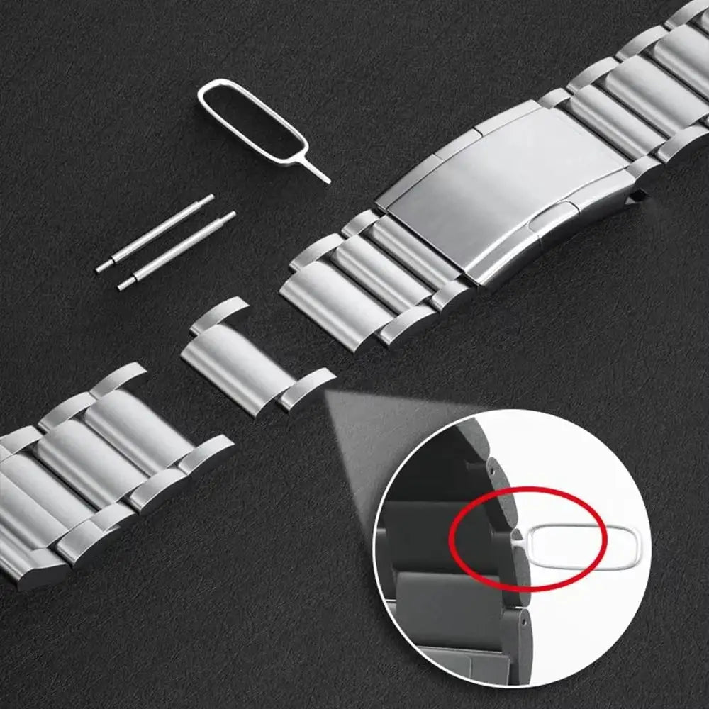 Titanium Business Men Strap for Apple Watch Ultra 2/1 49mm Series 10 9 8 7 6 Luxury Metal Band for iWatch 46mm 45mm 44mm Correa