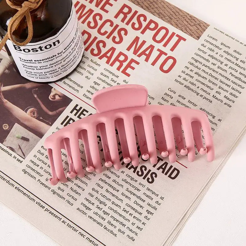 Geometric Matte Hair Claw Set - Simples Market