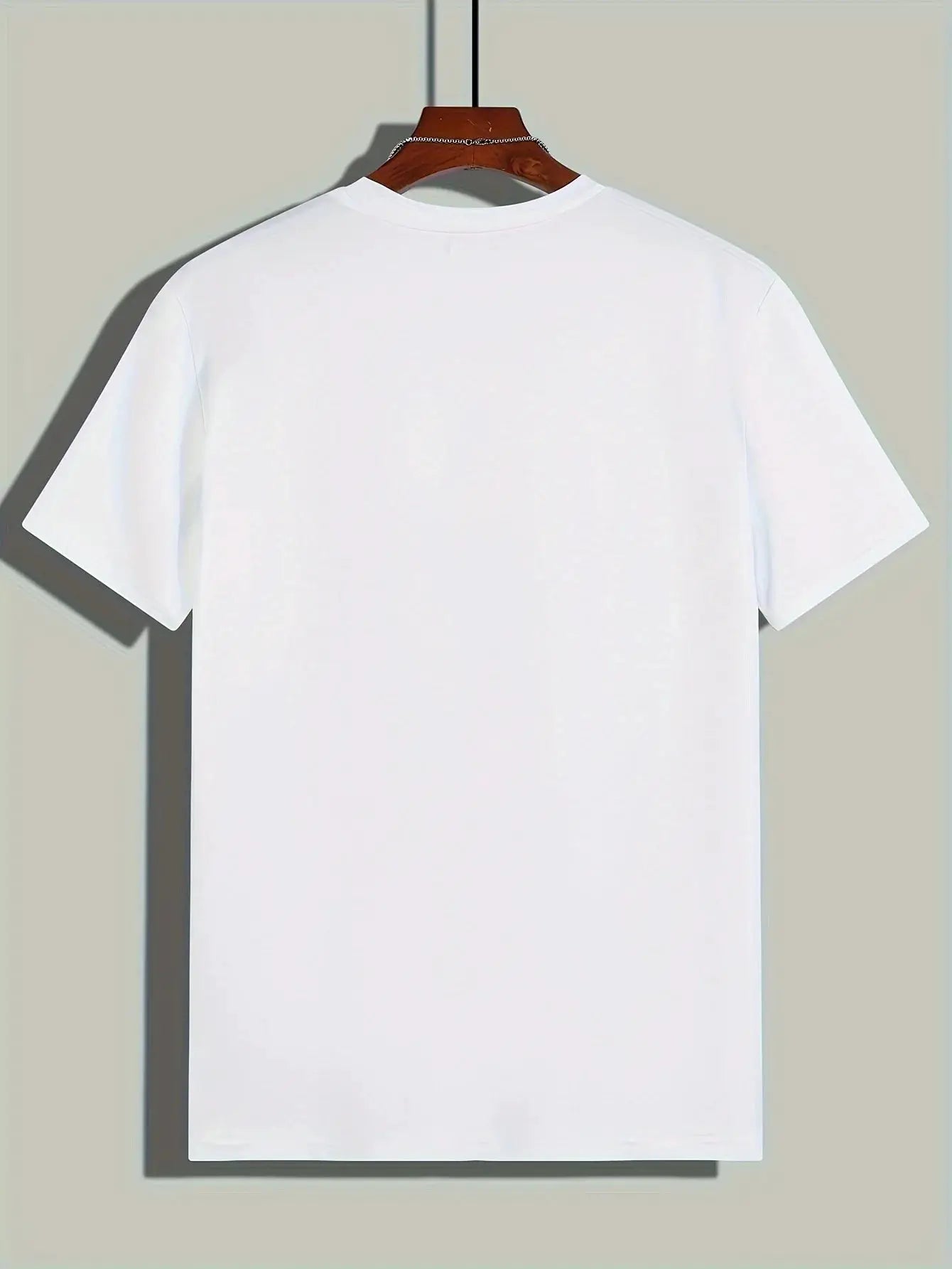 Men's 100 Percent Cotton Graphic Print Short Sleeve Round Neck T Shirt Summer Casual Top