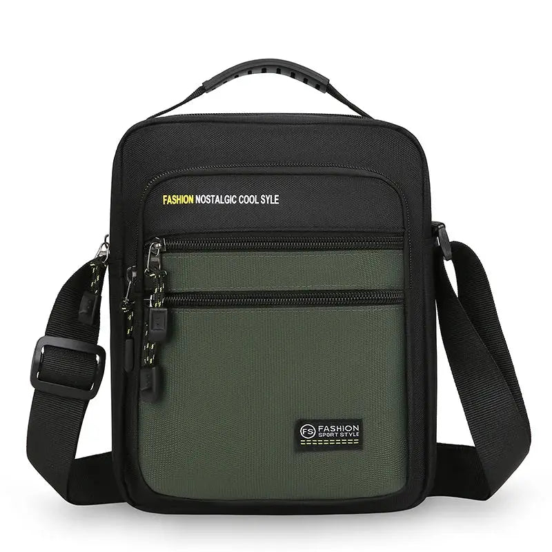 Modern Men's Oxford Crossbody Bag for Everyday Use, Stylish and Durable - Simples Market