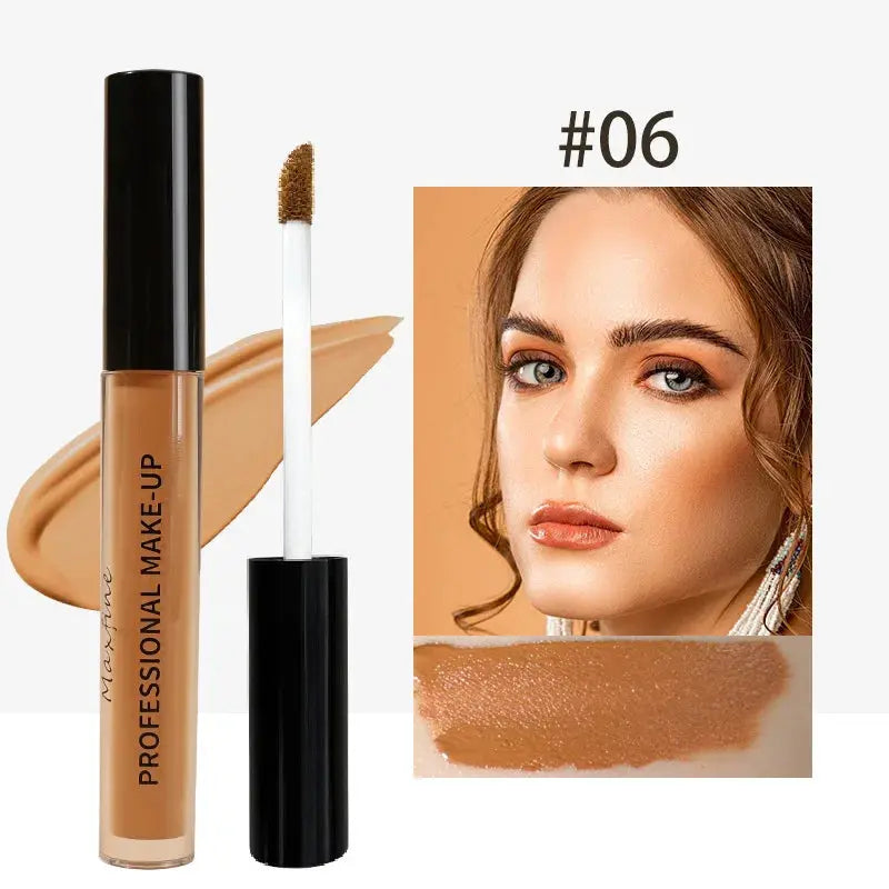 Glowuxe Liquid Concealer Matte High Coverage Waterproof Oil Control Moisturizing Long Lasting