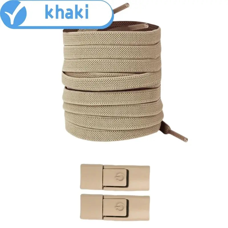 Elastic No Tie Shoelaces Press Lock For Sneakers 8mm Widened Flat Laces For Kids And Adults