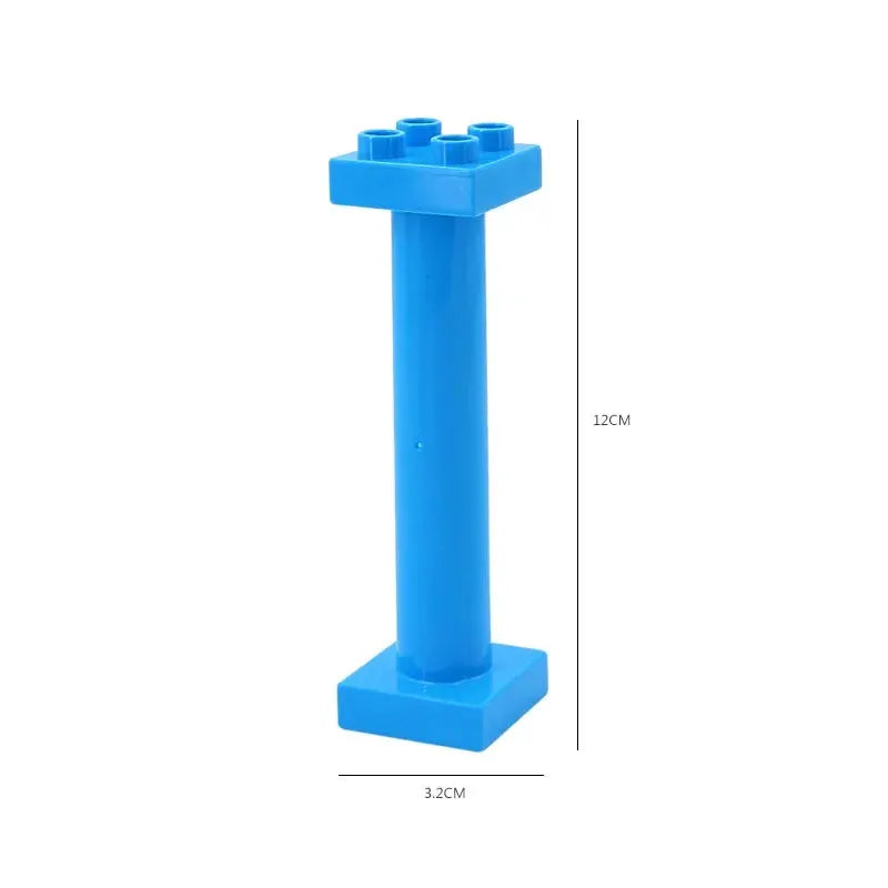 9 Sizes Big Building Plastic Blocks Base Plates Compatible With Large Bricks And Assembly Figures For Kids Toys
