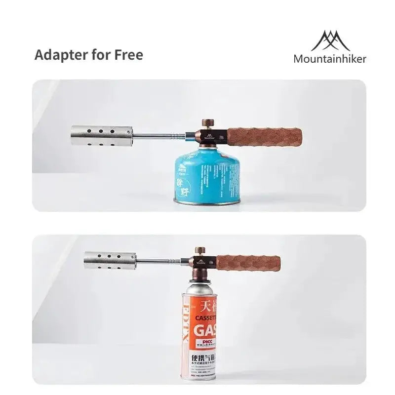 MountainHiker Weeding Torch Gas Blowtorch Flamethrower For Outdoor Cooking Camping And Weed Control 12000 Kcal Per Hour