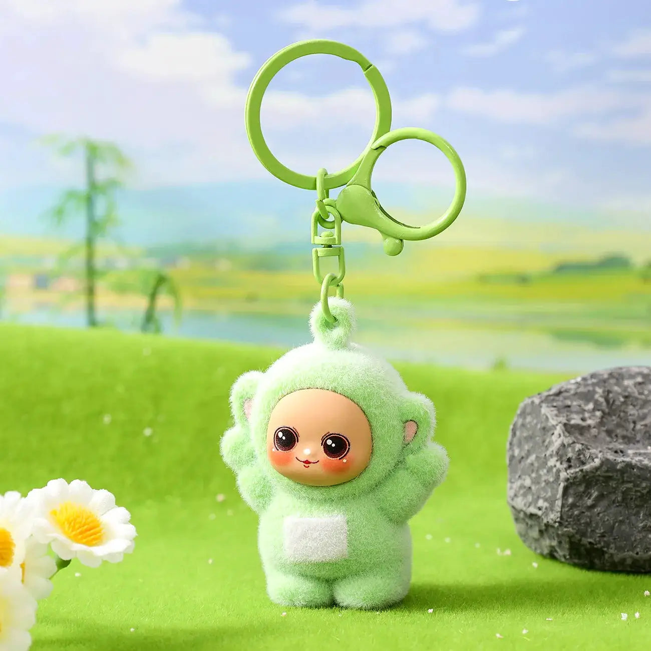 Four Color Baby Series Cartoon Keychains Small Pendants Trendy Kids Gifts Cute Dolls For Schoolbags And Couples